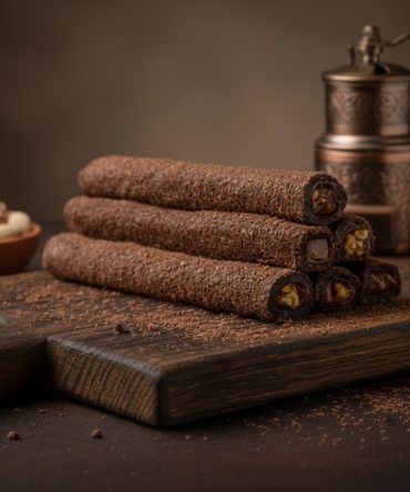 Spezial-Lokum mit Kakao, edlem Kokos und Haselnusscreme